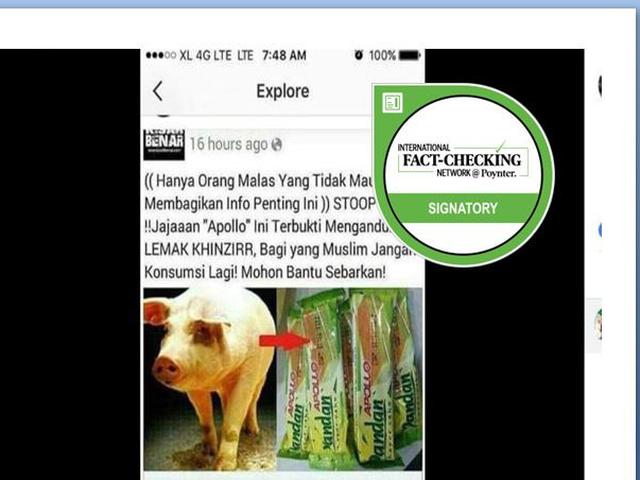 Cek Fakta Jajanan Apollo Disebut Mengandung Lemak Babi Cek Dulu