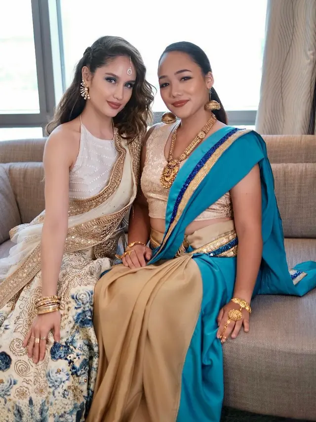 7 Gaya Cinta Laura saat Pakai Busana Ala India, Disebut Bak Aktris Bollywood