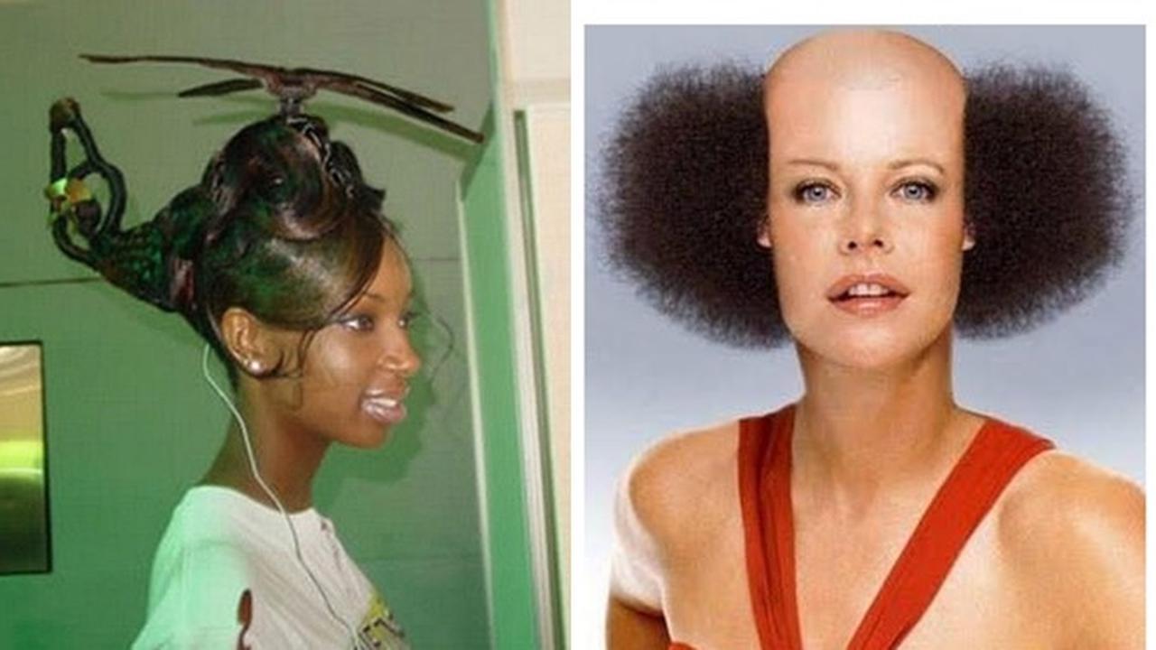 6 Potongan Rambut Cewek yang Paling Absurd, Enggak Habis Pikir