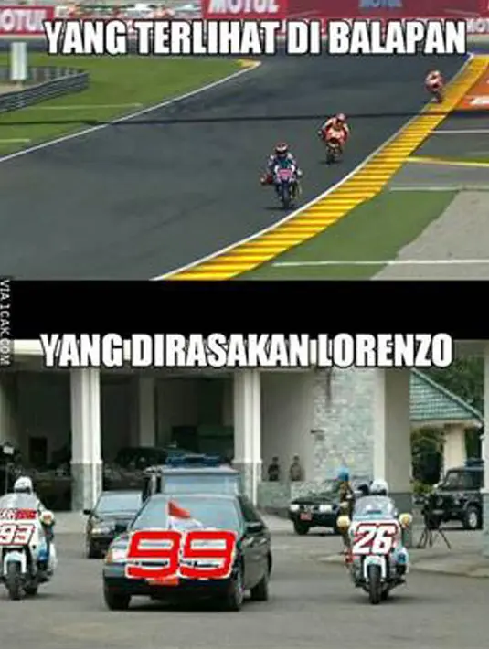 Ini yang dirasakan Lorenzo saat balapan (Istimewa)