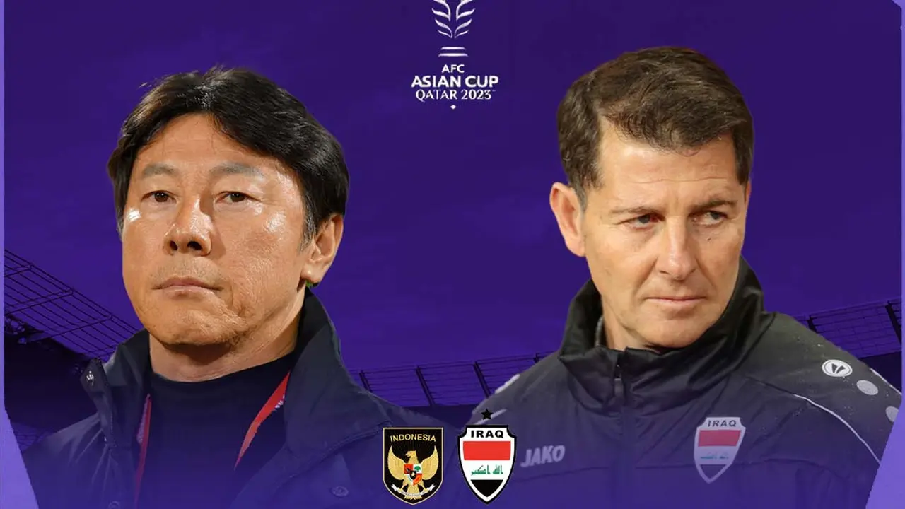 Piala Asia - Timnas Indonesia Vs Irak - Duel Pelatih: Shin Tae-yong Vs Jesus Casas