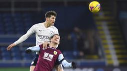 Pada laga tersebut Manchester City memang mendominasi jalannya pertandingan dengan penguasaan bola mencapai 74,5 persen. (Gareth Copley/Pool via AP)