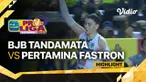 Berita video highlights laga final seru PLN Mobile Proliga 2023 kategori putri antara Bandung BJB Tandamata melawan Jakarta Pertamina Fastron, Sabtu (18/3/2023) malam hari WIB.