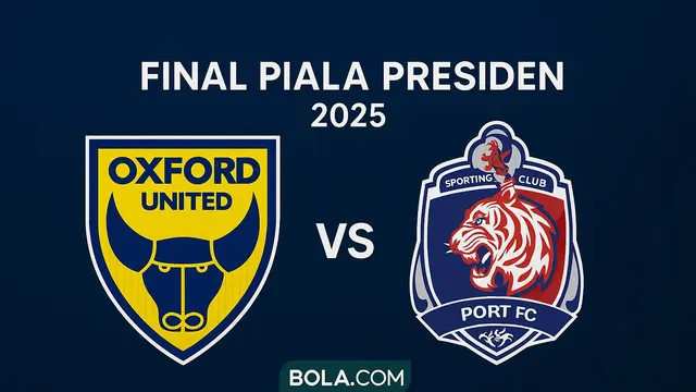 Final Piala Presiden 2025, Oxford United Vs Port FCC