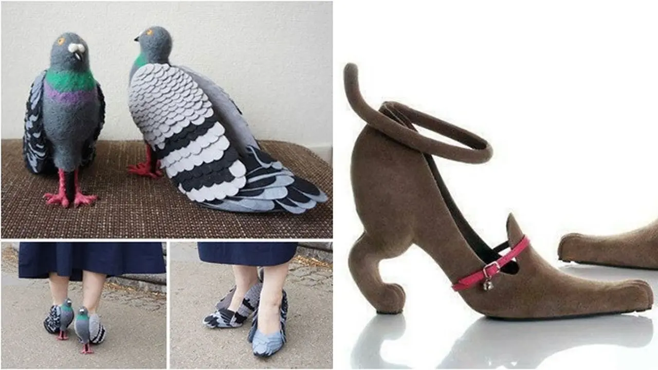 6 Potret Desain Sepatu Mirip Hewan Ini Keren, Bikin Melongo