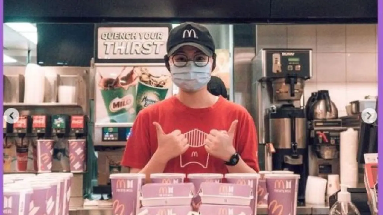 BTS Meal Rilis di Singapura, Langsung Ludes dan Dibagikan ke Petugas Bandara