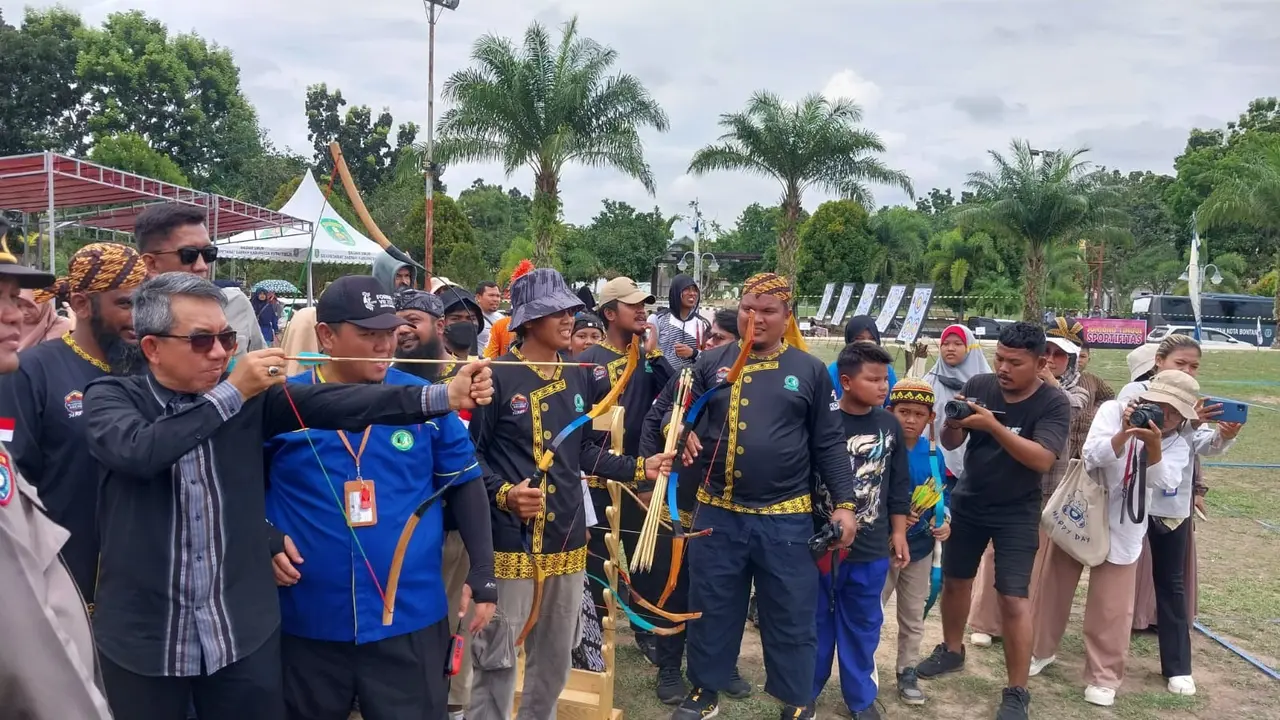 Traditional Archery Tournament Bupati Kutai Timur Cup Jadi Ajang 250 Atlet Panahan Beradu Skill