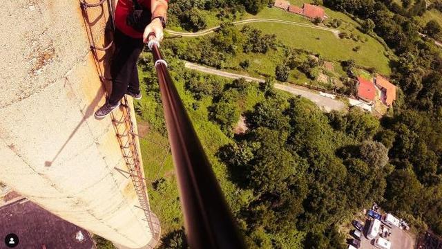 6 Potret Terakhir Remi Lucidi, Selebgram Pemanjat Gedung yang Tewas Terjatuh dari Lantai 68