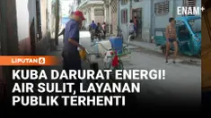 Krisis energi di Kuba menyebabkan kelangkaan air bersih, memaksa warga Havana mencari dan mengangkut air sendiri. Kondisi ini diperparah pemadaman listrik dan terhentinya layanan publik di tengah tekanan ekonomi.