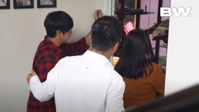 Ruang Gym di Rumah Felicya Angelista dan Caesar Hito