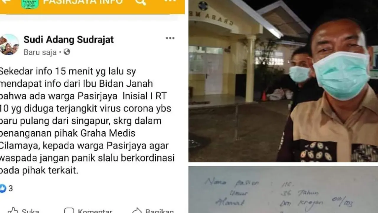 Virus Corona di Karawang