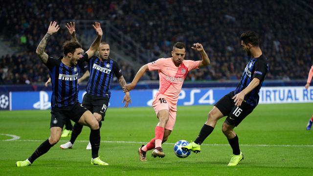 Gol Icardi Selamatkan Inter Milan dari Kekalahan Atas Barcelona