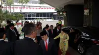 Ahok sambut Megawati di Kompleks DPR/MPR