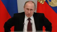 Presiden Rusia Vladimir Putin. (Reuters/RT/Sergei Karpukhin)