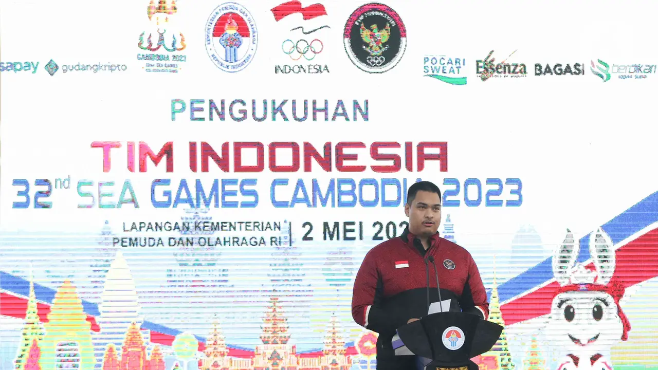 Menpora Kukuhkan Kontingen Indonesia untuk SEA Games 2023 Kamboja