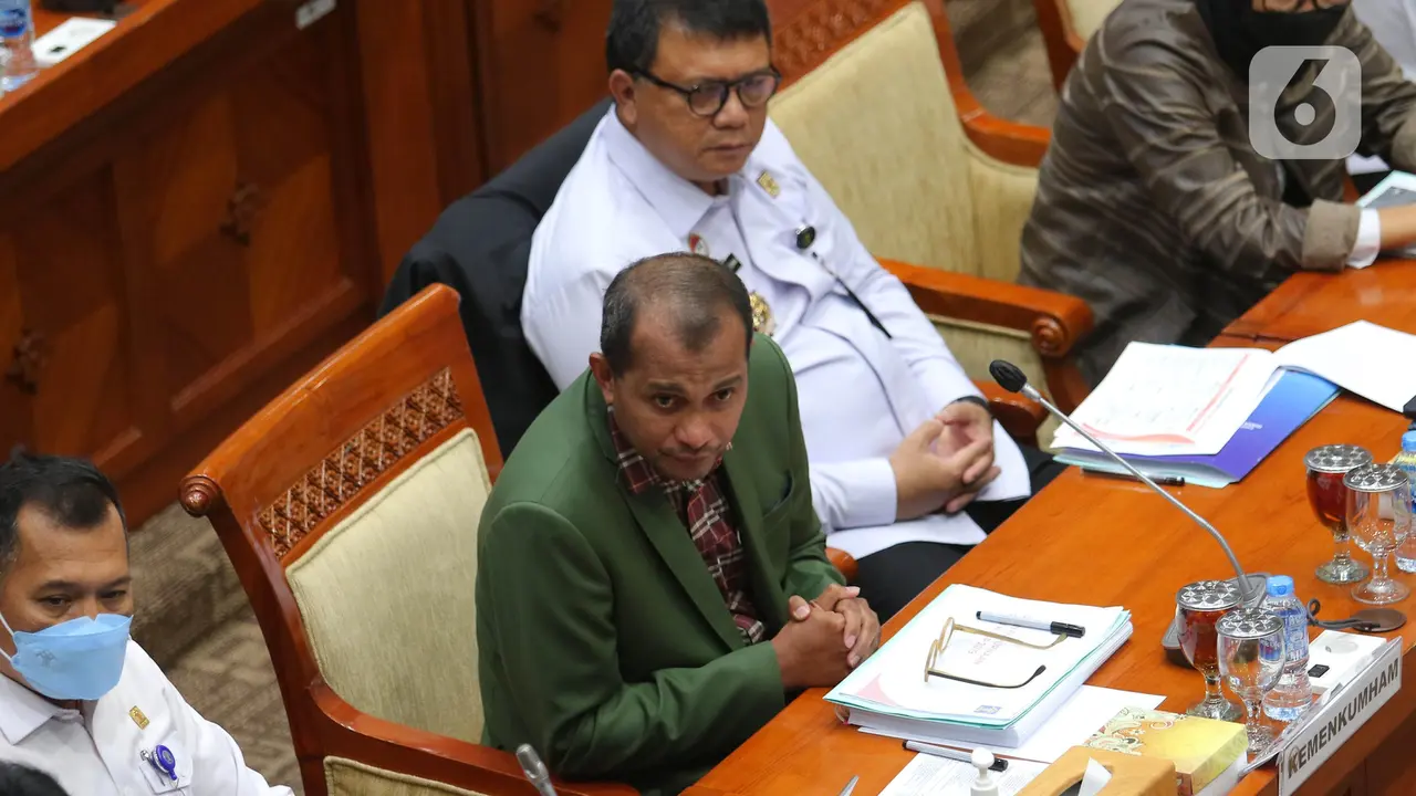 Kemenkumham Raker dengan Komisi III DPR