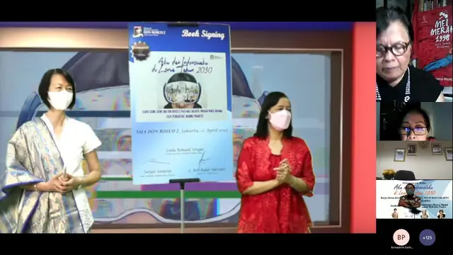 SMA Don Bosco 2 Luncurkan Buku Aku dan Indonesiaku di Lensa Tahun 2030