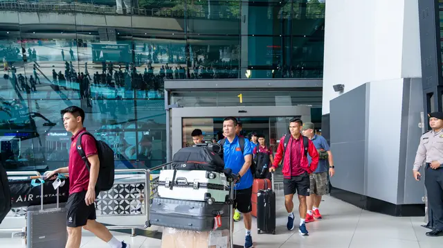 Tiba di Jakarta, Timnas Vietnam Langsung Tancap Gas ke Bandung Jelang FIFA ASEAN Cup 2026