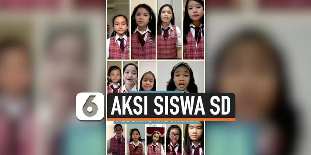 VIDEO: Aksi Puluhan Siswa SDK 11 Penabur Ini Patut Dicontoh