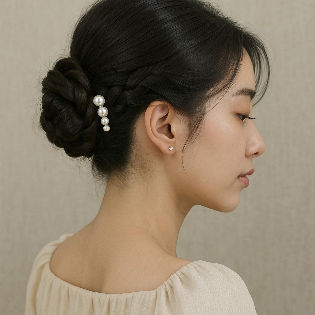 7 Model Rambut Cepol ala Korea yang Lagi Tren, Bikin Wajah Terlihat Fresh