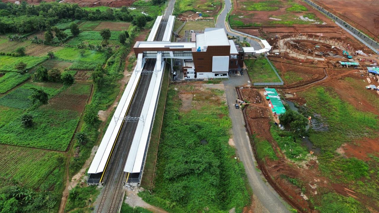 Stasiun Jatake Siap Beroperasi Januari 2026