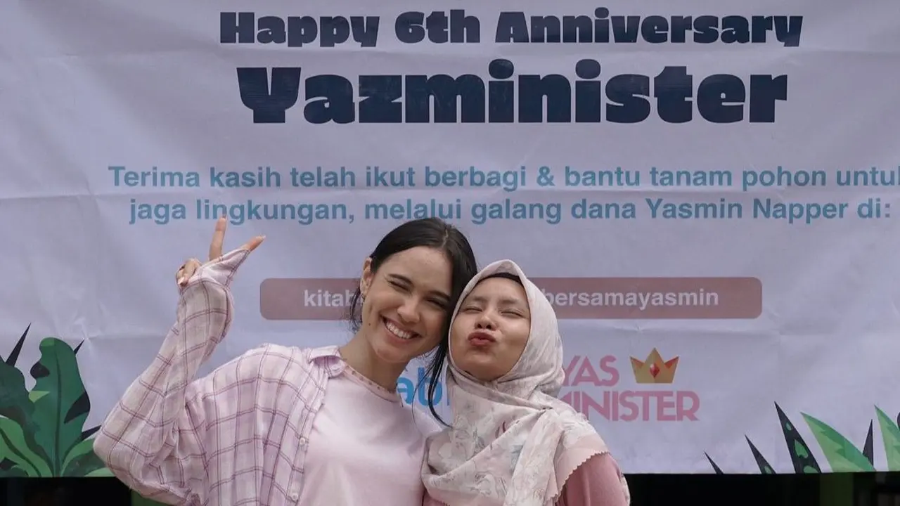 Yasmin Napper merayakan 6 tahun kebersamaannya dengan Yazminister. (Instagram/@yasminnapper)