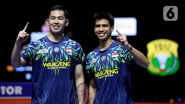 Sabar/Reza Pastikan Tiket Final Indonesia Open 2025