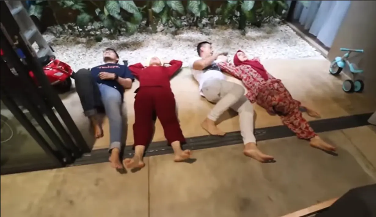 Rumah Nycta Gina dan Rizky Kinos (Youtube/Keluarga ITIKK)