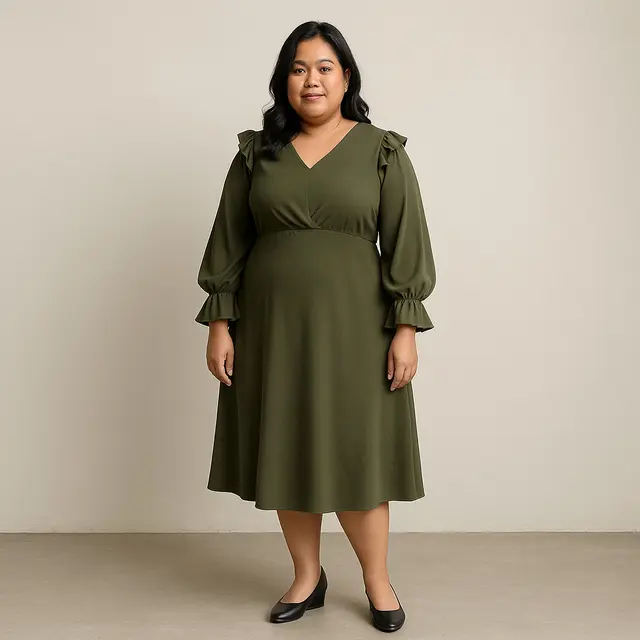 Model Lengan Bishop yang Cocok untuk Orang Gemuk/Ilustrasi gambar oleh AI