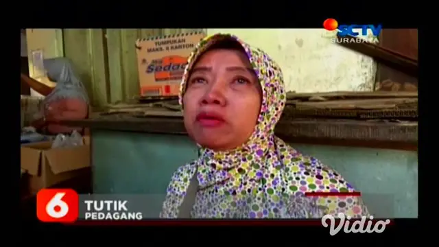 VIDEO: Kebakaran Pasar Barat di Magetan Hanguskan 6 Kios