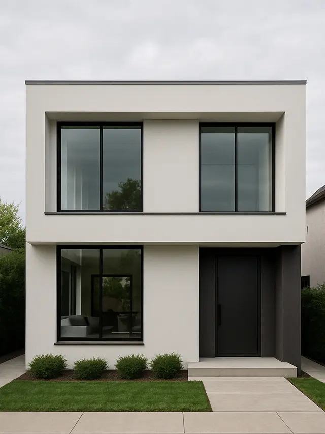 Rumah Modern Simple Terbaru yang Menawan (Foto: Rizka Nur Laily via ChatGPT)