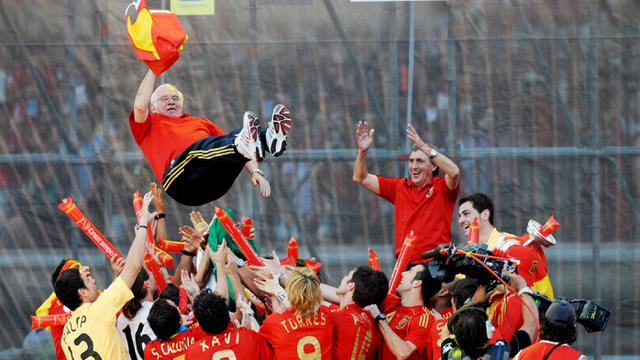 Foto Piala Eropa: Daftar Juru Taktik Jenius yang Berhasil Mempersembahkan Trofi di Ajang Euro