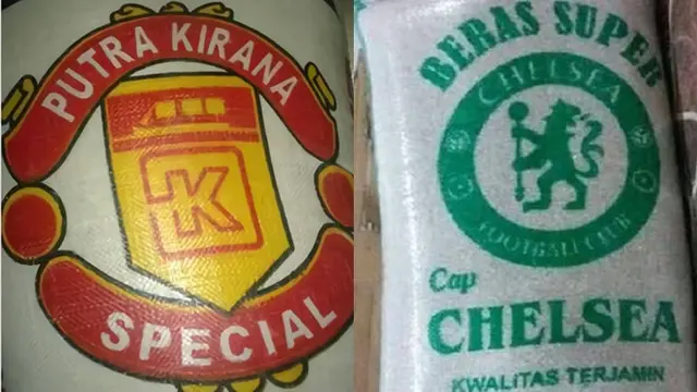6 Merek Beras Libatkan Klub Sepak Bola Ini Bikin Geleng Kepala