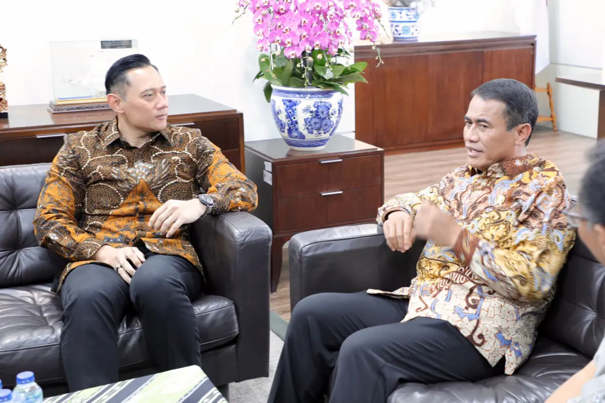Amran Sulaiman dan AHY.