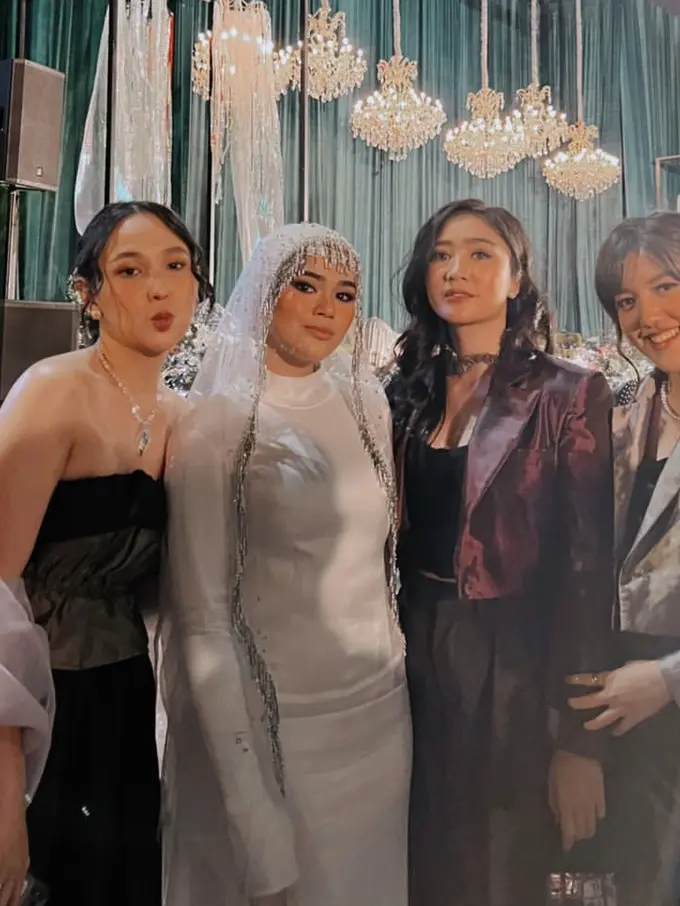 Tampilan Para Tamu di Pernikahan Sivia Azizah