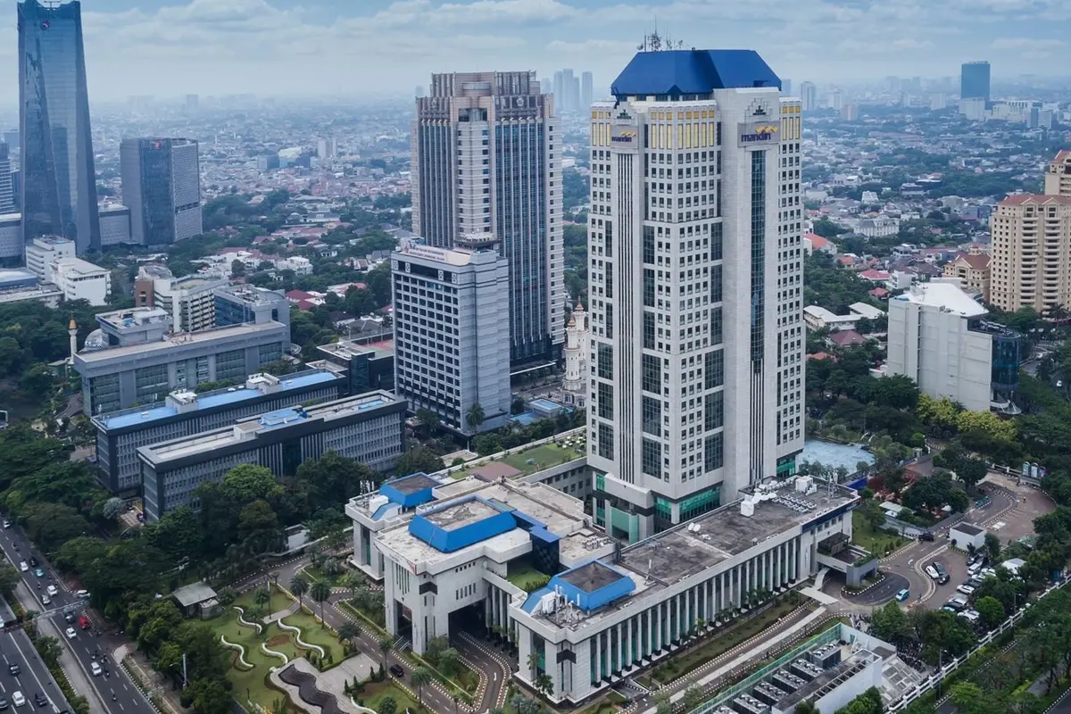 Gedung Bank Mandiri.