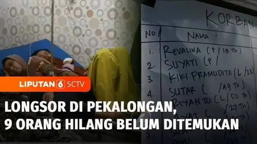 VIDEO: Bencana Longsor di Pekalongan, 17 Orang Meninggal 9 Hilang Masih Dicari