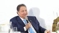 Menteri Koordinator Bidang Perekonomian Airlangga Hartarto dalam Sarasehan Ekonom Islam Indonesia yang diselenggarakan oleh Ikatan Ahli Ekonomi Islam Indonesia (IAEI) di Jakarta, Kamis (15/5/2025), menegaskan bahwa penguatan sektor halal merupakan salah satu pilar utama pembangunan ekonomi nasional. (Dok. Kemenko Perekonomian)