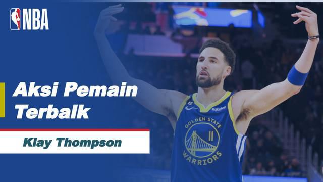 Berita video cuplikan aksi Klay Thompson yang menjadi pemain terbaik di laga Golden State Warriors melawan Phoenix Suns, Selasa (14/3/23). Pertandingan dimenangkan oleh Warriors dengan skor akhir 123-112.