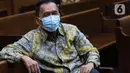 Jaksa Penuntut Umum menuntut Angin Prayitno Aji dengan pidana penjara 9 tahun penjara dan denda Rp 1 miliar subsider kurungan pengganti 6 bulan. (Liputan6.com/Herman Zakharia)