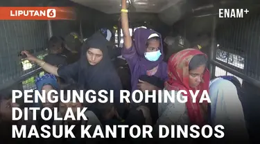 Kantor Dinsos Banda Aceh Ditutup Untuk Pengungsi Rohingya