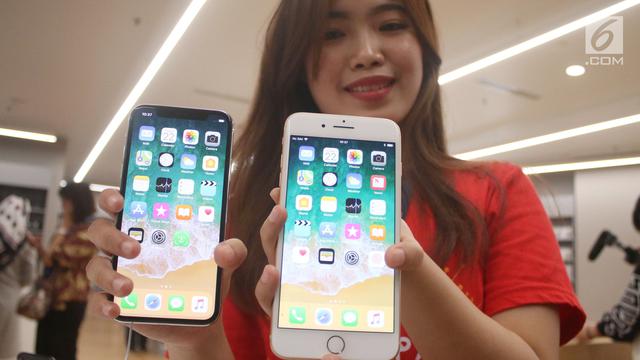 PHOTO: Rela Antre Demi Dapatkan iPhone x dan iPhone 8