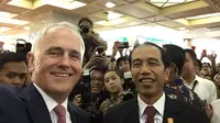 PM Australia 'Wifie' di Twitternya dengan Jokowi di Tanah Abang (Twitter)