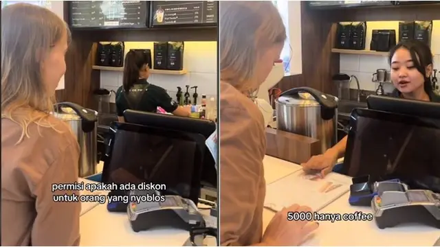 Bule Ini Iseng Minta Tinta Ungu di TPS Biar dapat Diskon Pemilu, Aksinya Viral