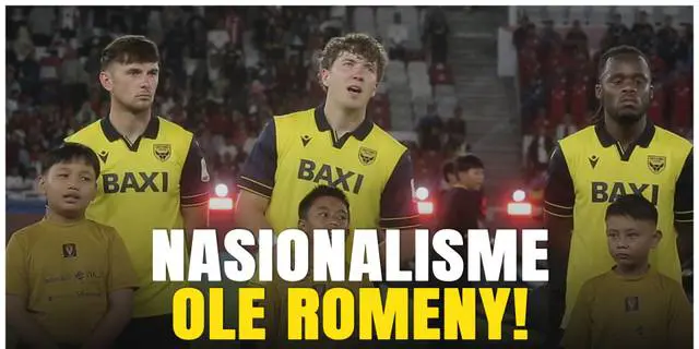 VIDEO: Berseragam Oxford United, Ole Romeny Nyanyikan Indonesia Raya