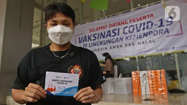Atlet Nasional Jalani Vaksinasi COVID-19 Dosis Kedua