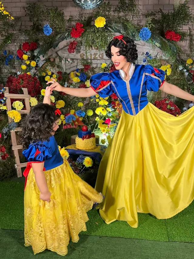 Potret Tasya Farasya Pemotretan Bareng Anak, Jadi Snow White