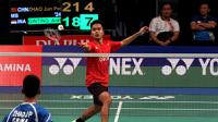 Tunggal putra pelatnas PBSI, Anthony Sinisuka Ginting, gagal memenuhi target lolos ke final karena langsung tersingkir pada babak pertama Indonesian Masters 2016 di Balikpapan, Kalimantan Timur. (PBSI)
