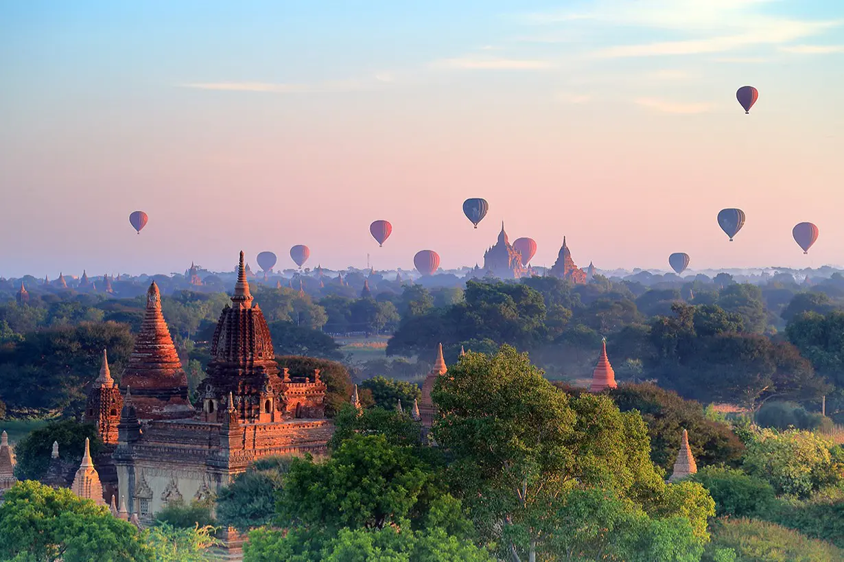 Bagan, Myanmar. (Pinterest)