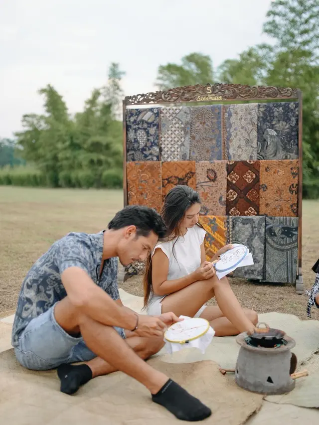 Aurelie Moeremans dan Richard Kyle (Foto: Instagram/@aurelie)